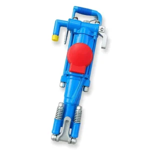 YT27 Air Leg Pneumatic Rock Drill 32-50mm Drilling Diameter Pusher Leg Rock Drill for Mine Blasting Quarry Bench Tunnel Drilling
