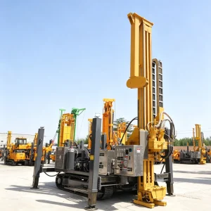 YX1500 Mobile Mining Drilling Rig 1500m Depth Space saving Layout Solid Compact Structure Easy Transit and Operation