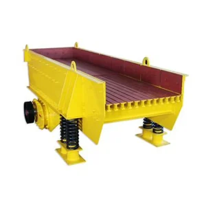 Yuanzhou ZSW3896 Electric Vibrating Grizzly Screen Feeder 100 1560t h Capacity for Mining