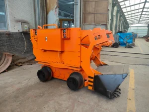 Z-20W Electric Rock Loader Underground Mining Muck Loader Tunnel Railway Mine Loader 0.2m3 Bucket 48m3/h for Narrow Roadway