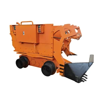 Z 20W Electric Rock Loader Underground Mining Rail Mounted Mucking Machine 0.2m3 Bucket for Mine Tunnel Construction Equipment