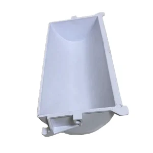 Z Type 6L Plastic PP Elevator Bucket Hopper 6 Litres Conveyor Hopper With Roller Bearing For Machinery 50kg Load Capacity