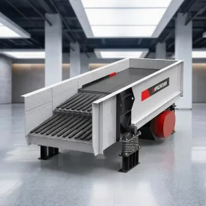 ZGH Series Heavy Duty Feeder AC Motor PLC Control Engine Gear High Vibration Intensity Surface Soil Screening High Productivity