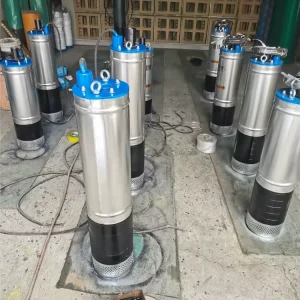 ZHELI High Flow 380v 7.5kw QXN Series Durable Submersible Drainage Pump Sewage Pumps for Mining Industrial Customizable OEM ODM