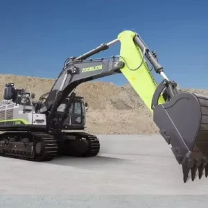 ZOOMLION Hydraulic Crawler Excavator 37.5 Ton ZE215G ZE375G Escabadora with Breaker Hammer PLC Engine 1 Year Warranty