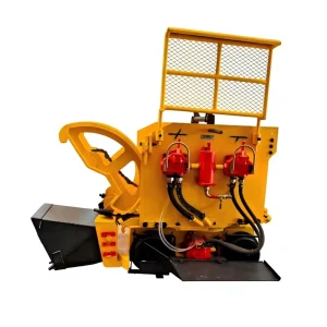 ZQ-17 Pneumatic Rock Loader 0.17m³ Bucket Underground Mining Loader Air Drive Ore Rock Loading Machine for Mine Dam Construction