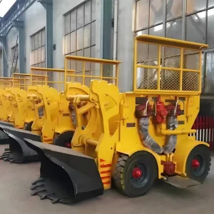 ZQ13 ZQ15 ZQ17 ZQ26 Small Size Pneumatic Rocker Shovel Loader Mucking Machine for Underground for Narrow or Low ceilinged Tunnel