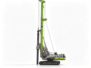 ZR160 Diesel Powered Crawler Rotary Drilling Rig with Max Drilling Depth of 55M for Water Well Core Applications