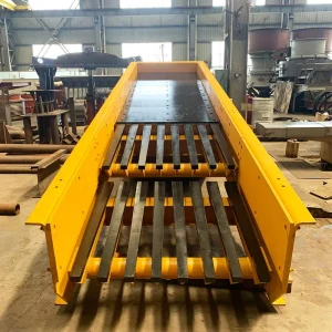 ZSWT 490 Quarry Stone Vibrating Grizzly Screen Feeder Electromagnetic Vibrator Core Motor for Granite Production