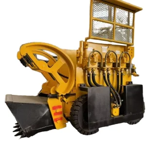 ZTQ 17 Pneumatic Rock Loader With Solid Tires 0.17m3 Bucket Underground Mining Rock Loading Machine for Mine Tunnel Construction
