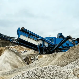 Zhongyu Dingli Mobile Hard Rock Crusher Plant AC Motor Jaw Cone Screen Combined 400TPH Granite Diabase River Pebble Sand Making