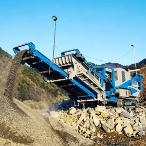 Zhongyu Dingli Mobile Impact Crusher 250-500TPH AC Motor Track Mounted Crushing Screening Machine Limestone Concrete Waste 1.5